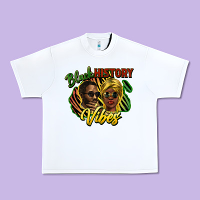 Black History Vibes Urban Heavy Tee Designed By Nancycooperartshop
