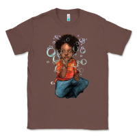 Chestnut afro black boy Classic Tee - NancyCooperArtShop