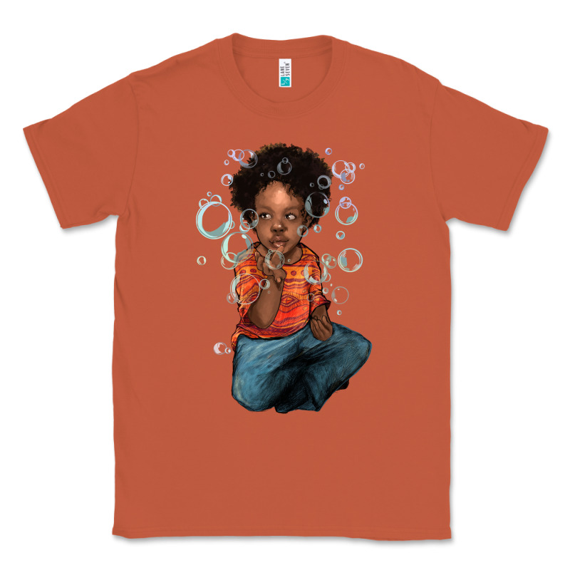 Afro Black Boy Classic Tee by NancyCooperArtShop | Teevron
