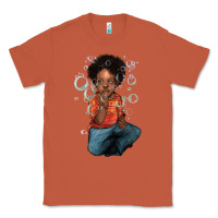 Copper afro black boy Classic Tee - NancyCooperArtShop