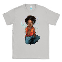 Moon Dust afro black boy Classic Tee - NancyCooperArtShop