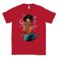 Red afro black boy Classic Tee - NancyCooperArtShop