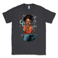 Smoke afro black boy Classic Tee - NancyCooperArtShop