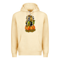 Pina Colada pumpkin polka dot, sunflower Premium Hoodie - JahusDesignShop