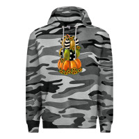 Slate Camo pumpkin polka dot, sunflower Premium Hoodie - JahusDesignShop