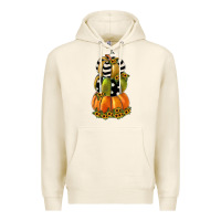 Tofu pumpkin polka dot, sunflower Premium Hoodie - JahusDesignShop