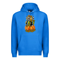 True Royal pumpkin polka dot, sunflower Premium Hoodie - JahusDesignShop