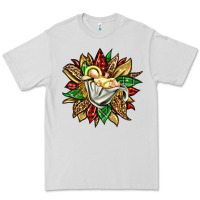 Dove Grey christmas baby jesus sunflower Premium Tee - Jasminsmagicworld