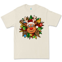 Bone Christmas reindeer sunflower Premium Tee - Jasminsmagicworld