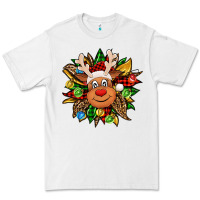 White Christmas reindeer sunflower Premium Tee - Jasminsmagicworld