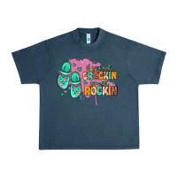 Midnight Navy if you aint crockin you aint rockin Urban Heavy Tee - MaliasSmallBusiness