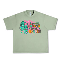 Oil Green if you aint crockin you aint rockin Urban Heavy Tee - MaliasSmallBusiness