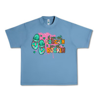 Pebble Blue if you aint crockin you aint rockin Urban Heavy Tee - MaliasSmallBusiness