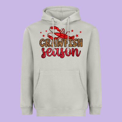 Crawfish Season Heavyweight Hoodie Designed By Oliviacreatesart