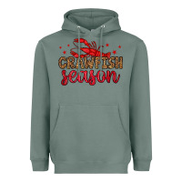 Sage crawfish season Heavyweight Hoodie - OliviaCreatesArt