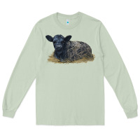 Matcha Black Angus Calf Illustrations Long Sleeve Tee - LillyAllenDesigns