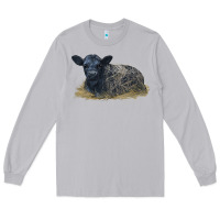 Moon Dust Black Angus Calf Illustrations Long Sleeve Tee - LillyAllenDesigns