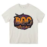 Cream boo Heavy Core Tee - JahusDesignShop