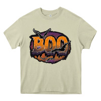 Mossy boo Heavy Core Tee - JahusDesignShop
