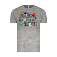 Cloud Rock she believed she could change the world so she bec Vintage Tee - NancyCooperArtShop