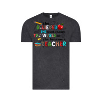 Vintage Black she believed she could change the world so she bec Vintage Tee - NancyCooperArtShop