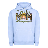 Pigment Grape Ice Iam Boy Mom Nothing Scares Me Urban Hoodie - CowhideDigitalArt