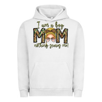 Pigment Lunar Rock Iam Boy Mom Nothing Scares Me Urban Hoodie - CowhideDigitalArt