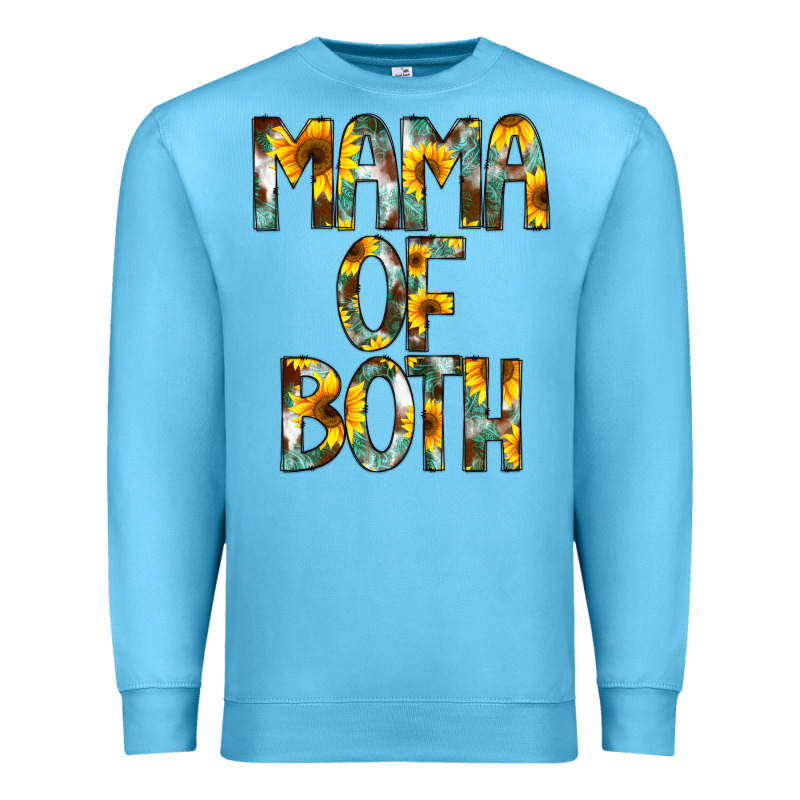 Mama Of Both Premium Sweatshirt by CowCowDesign | Teevron