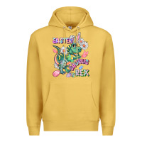 Antique Gold Easter Saurus Rex Easter Day Premium Hoodie - CowGirlArtShop