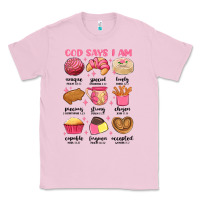 Bubblegum Pink god says i am mexican pan dulce Classic Tee - MaliasSmallBusiness