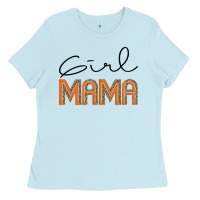 Baby Blue Girl mama Ladies Tee - JahusDesignShop