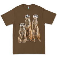 Cacao 3 meerkat Premium Tee - LillyAllenDesigns