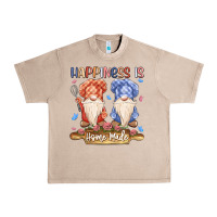 French Oak happiness is homemade Urban Heavy Tee - MaliasSmallBusiness