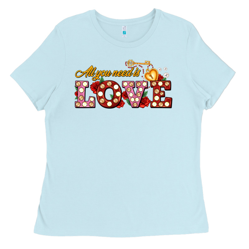 All You Need Is Love Ladies Tee by AdoDesignShop | Teevron