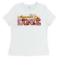 White all you need is love Ladies Tee - AdoDesignShop