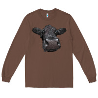 Chestnut Black Angus Heifer Long Sleeve Tee - LillyAllenDesigns