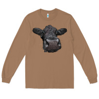Toasted Coconut Black Angus Heifer Long Sleeve Tee - LillyAllenDesigns