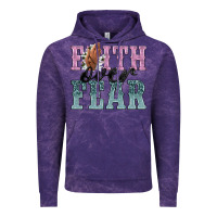 Cloud Purple faith over fear Vintage Hoodie - NancyCooperArtShop