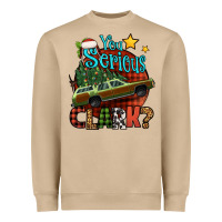 Mushroom you serious clark with christmas car Heavyweight Sweatshirt - Jasminsmagicworld