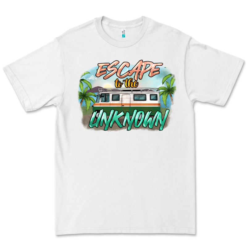 Escape To The Unknown Premium Tee by NancyCooperArtShop | Teevron