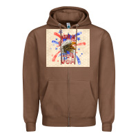 Chestnut made in the usa Zipper Hoodie - TumblerDesignByShophia