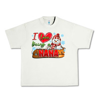Pistachio i love being a nana Urban Heavy Tee - MaliasSmallBusiness