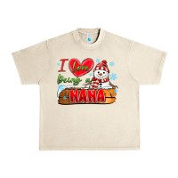 Sandshell i love being a nana Urban Heavy Tee - MaliasSmallBusiness