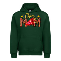Forest Green cheer mom Urban Hoodie - CowhideDigitalArt