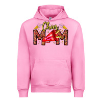 Fuchsia Pink cheer mom Urban Hoodie - CowhideDigitalArt