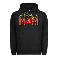 Pigment Black cheer mom Urban Hoodie - CowhideDigitalArt