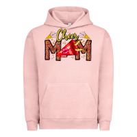 Pigment Salmon cheer mom Urban Hoodie - CowhideDigitalArt