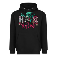 Black hair stylist Heavyweight Hoodie - OliviaCreatesArt