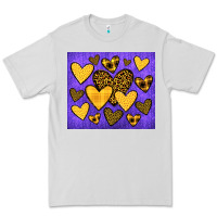Dove Grey team spirit color purple and gold Premium Tee - JahusDesignShop