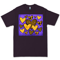 Plum team spirit color purple and gold Premium Tee - JahusDesignShop